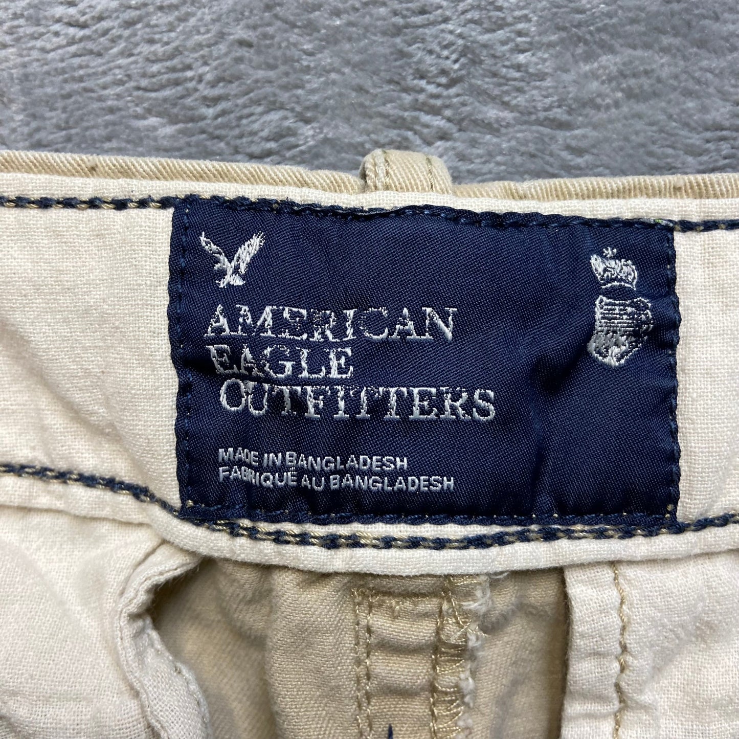 American Eagle Outfitters Straight Leg Chino Pants Men's Size 30x34 Khaki