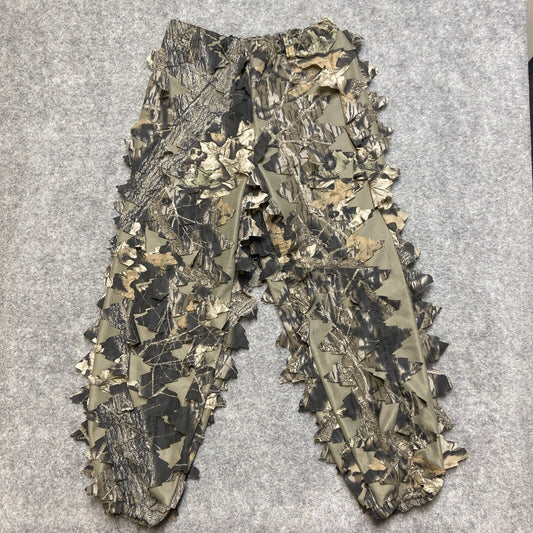 Vintage ScentLok 3D Leafy Ghillie Camo Hunting Pants Men's M/L Green Camoflauge