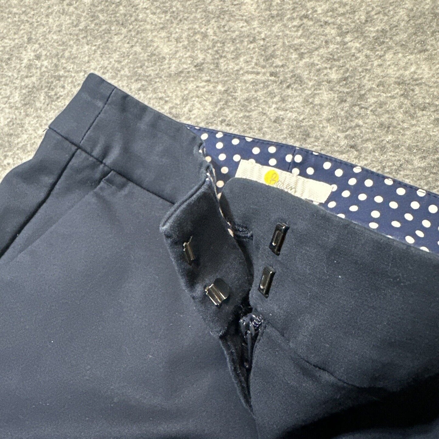 Boden Straight Dress Pants Women's Size 2R Dark Blue