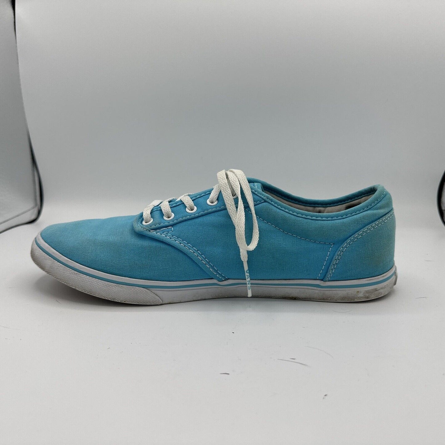 VANS Authentic Classic Light Baby Blue Womens 9 Shoes Skater
