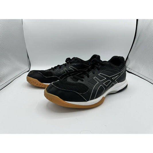 Asics Gel-Rocket Women's Size 9.5 Black Athletic Volleyball Shoes EUC B756Y