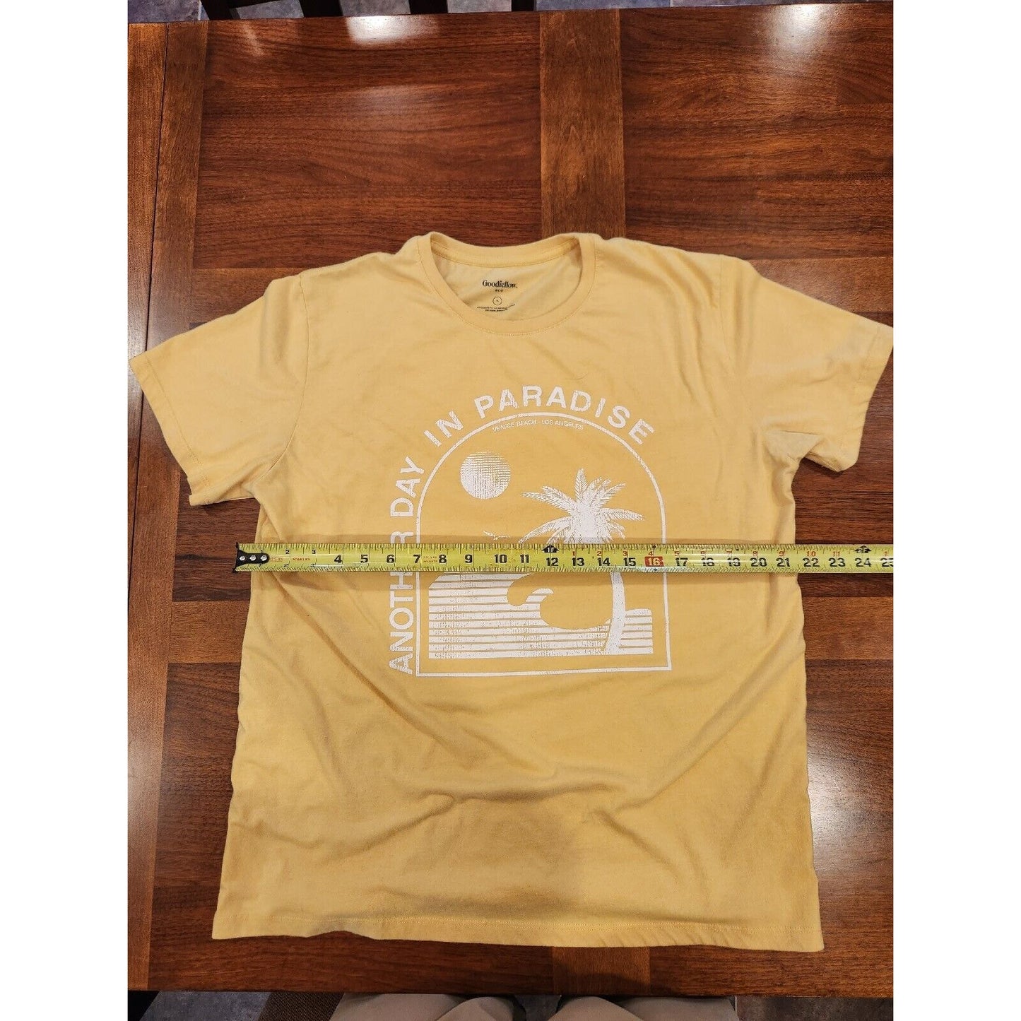 Goodfellow & Co Men's XL Another Day in Paradise T-Shirt Tee Venice Beach LA