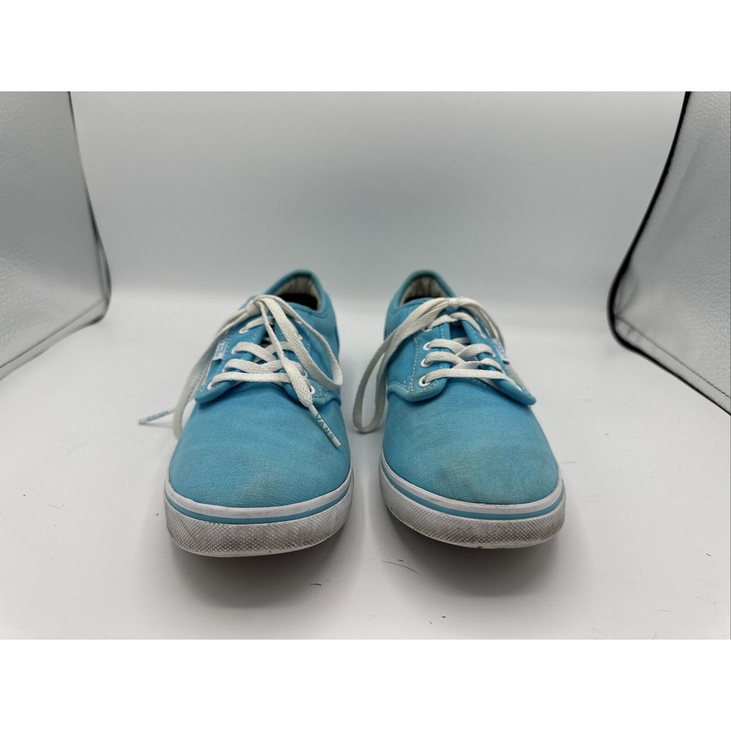 VANS Authentic Classic Light Baby Blue Womens 9 Shoes Skater