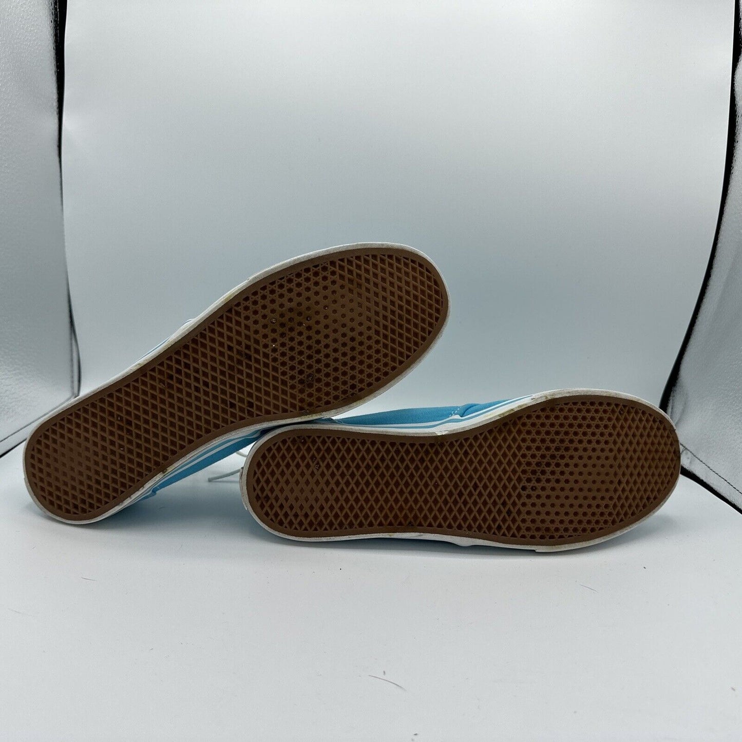 VANS Authentic Classic Light Baby Blue Womens 9 Shoes Skater