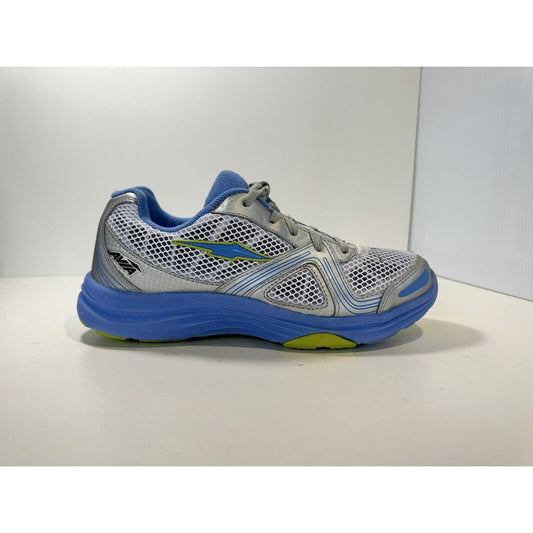 Women's Avia Size 6 Light Blue & Silver Running Shoes