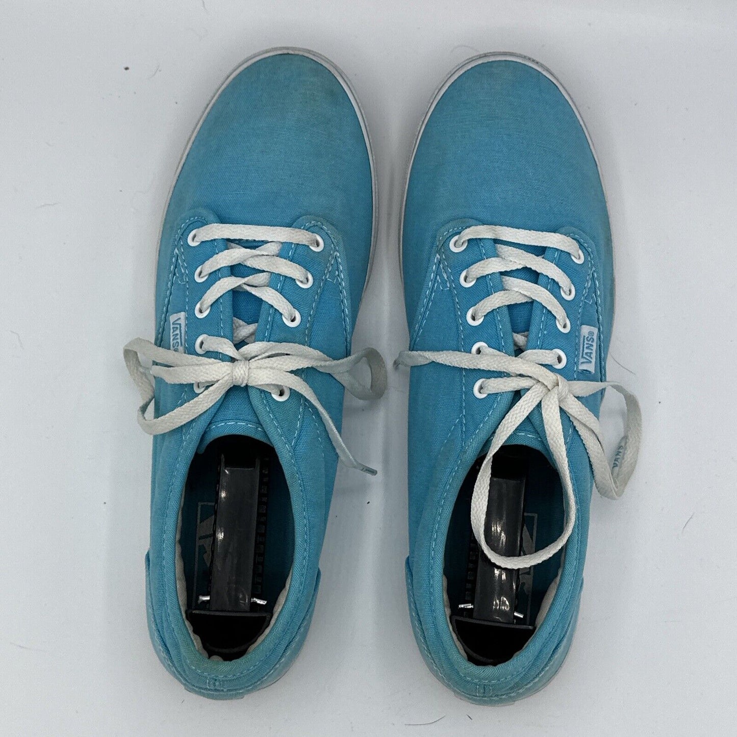 VANS Authentic Classic Light Baby Blue Womens 9 Shoes Skater